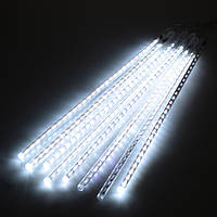 Світлодіодна гірлянда "Тануть бурульки" 30 см LED, колір: білий 3 м