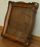 Кіот для ікони фігурний, з дерев'яним багетом., фото 4