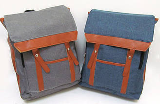 Ранець тканинний "Grand" з відділенням для ноутбука (38*29*10 см.) 2 види