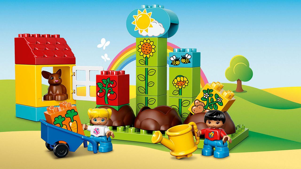 Конструктор Лего дупло Мій перший сад Lego Duplo My first garden 10819, фото 1