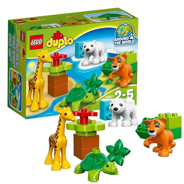 Конструктор Лего дупло Детени тварин 10801 LEGO DUPLO Baby Animals, фото 1