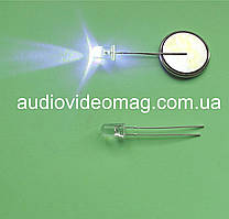 Світлодіод 3V 5 мм, колір СИНІЙ, яскравий