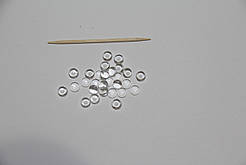 Очі, скло. Під розпис, печать. Діаметр 6 мм.