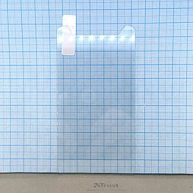 Універсальне 4,1" захисне скло на телефон протиударне 9H прозоре Glass