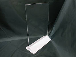 Менюхолдер А3 вертикальний кольорова ніжка