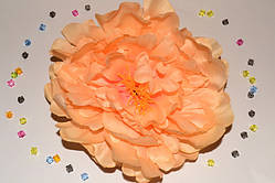 Штучна головка півонії, цв.персик