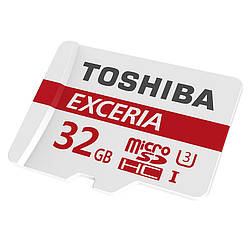 Карта пам'яті 32 Гб microSDHC Toshiba Exceria M302 UHS-I U3 90mb/s 4K (M302R032EA)