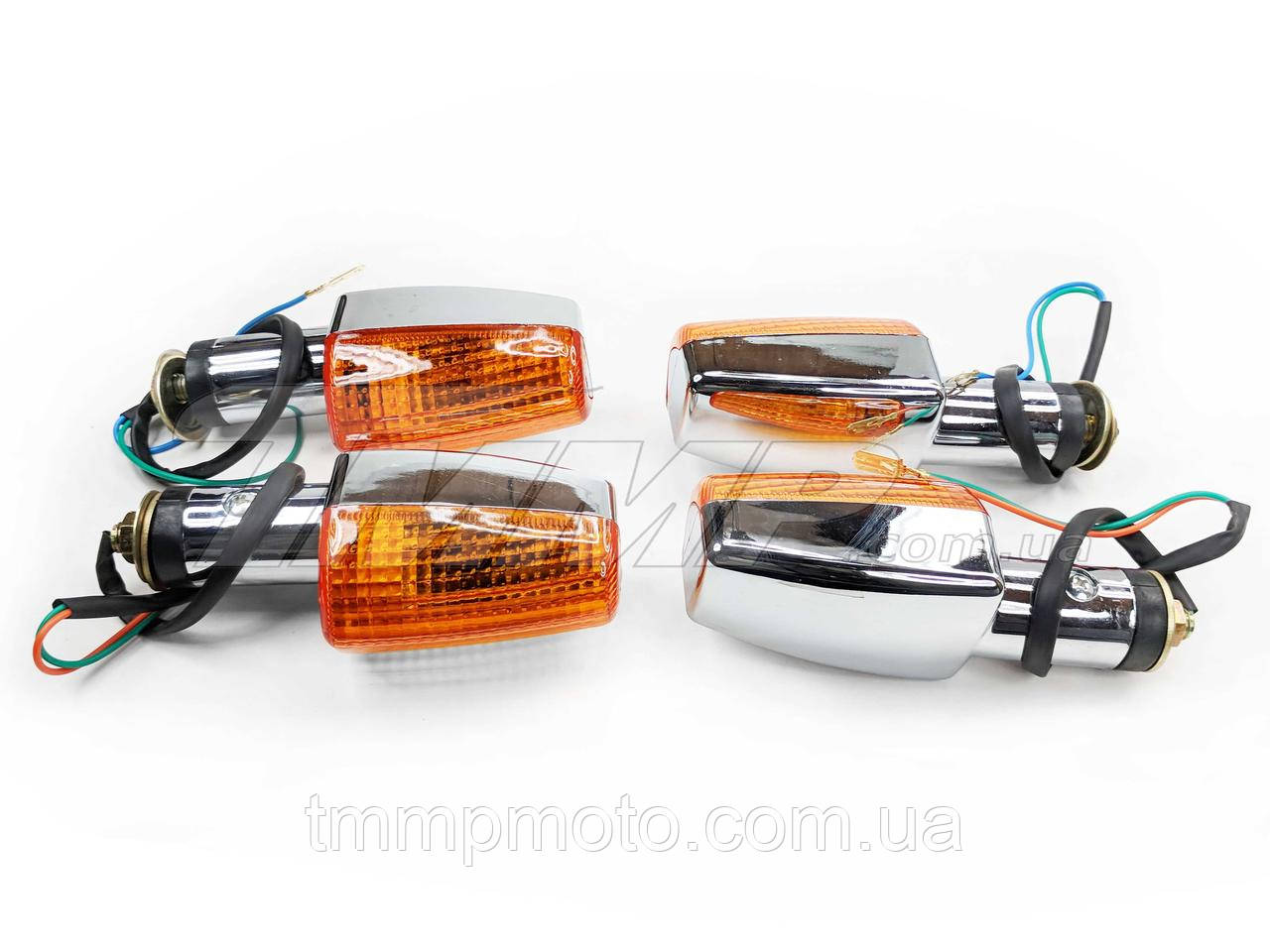 Повороти човник хром (комплекс 4 штуки)