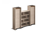 Офисный шкаф гардероб Идеал I5.11.24 двухдверный ширина 2432 мм (MConcept-ТМ)