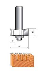 Фрези Globus, Sekira 1023 (Пазова з нижнім підшипником)