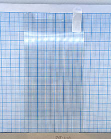 Універсальний 5" захисне скло на телефон протиударне 9H прозоре Glass