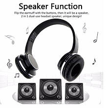 Блютус навушники Sodo MH1 Навушники-колонка, фото 2