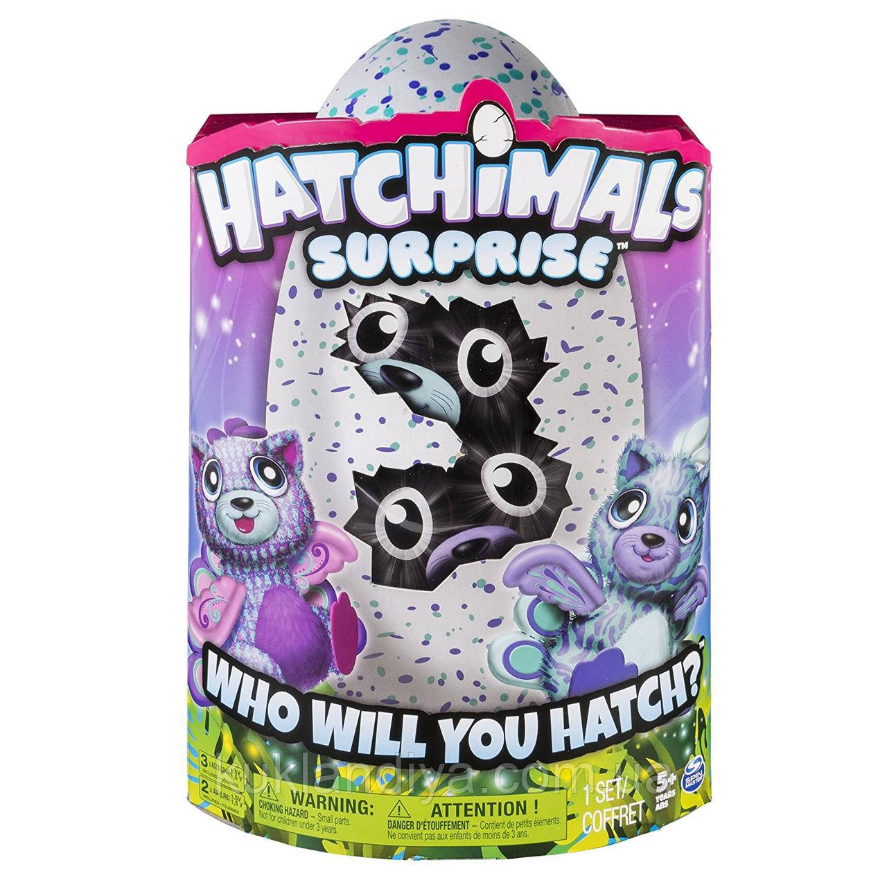 Интерактивная игрушка Hatchimals Spin Master - Двойной сюрприз в яйце близнецы котята - фото 5 - id-p629812715