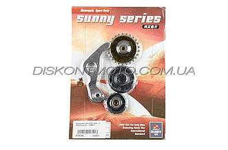 Ролики натягувача ланцюга ГРМ Delta/Alpha (3 ролики, важіль) SUNNY
