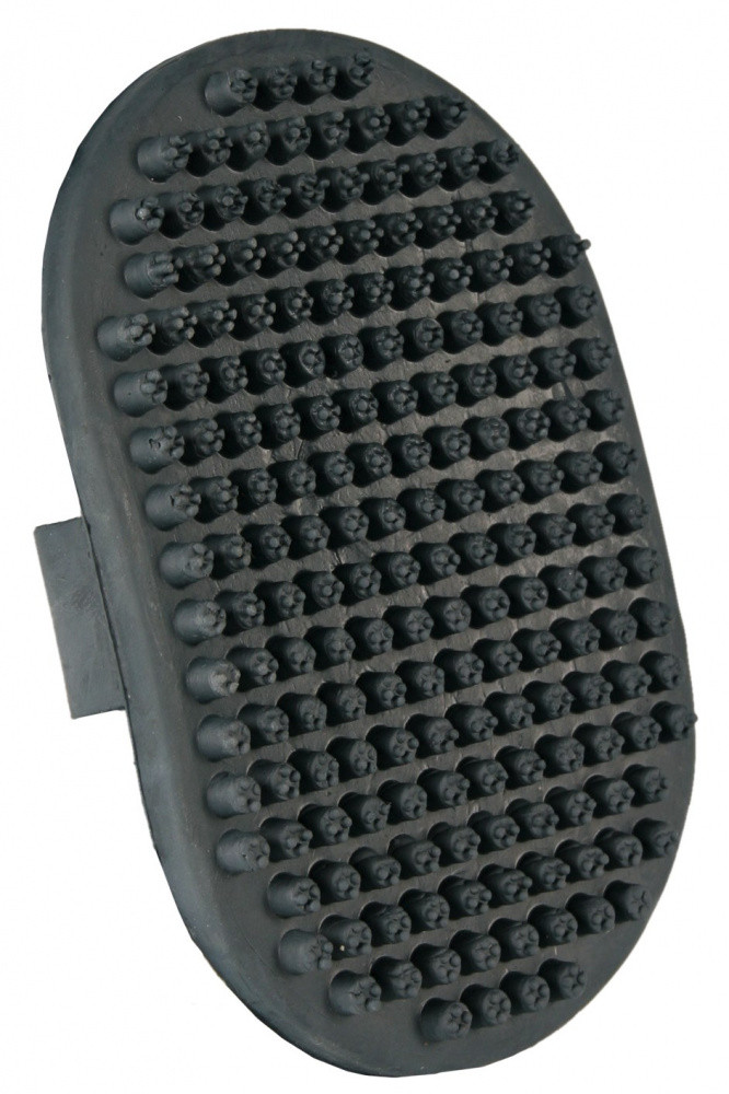 Щітка гумова наручна 9x13 см Trixie для собак, фото 1