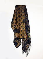 Палантин Louis Vuitton, кашемир с шёлком, женский шарф, шаль