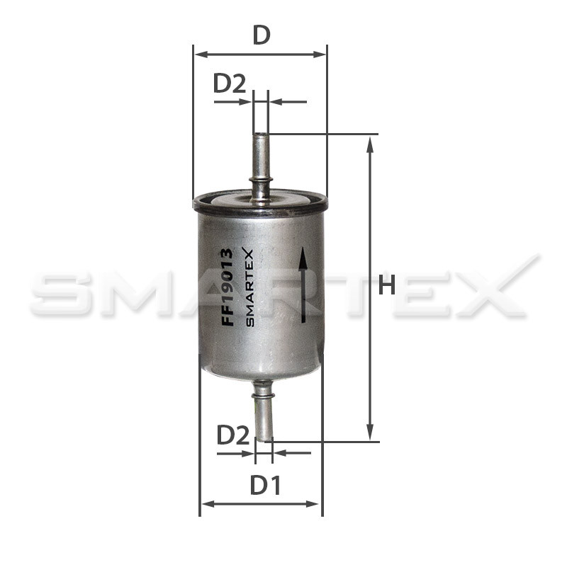 Фільтр паливний SMARTEX FF19013 (SCT ST 393, PP 831/1)