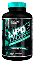 Жироспалювач для жінок, Nutrex Research, Lipo-6 Black Hers, 120 caps