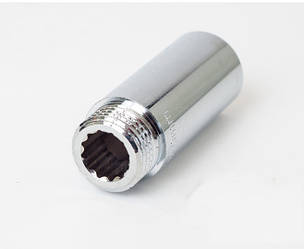 Подовжувач хромований 3/4 10 мм