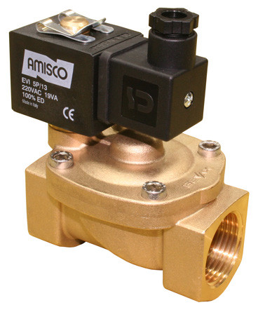Клапан 3/4" нормально-закритий GEVAX 1901-KBNE016-190-220AC NBR електромагнітний