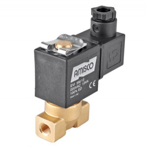 Клапан 1/4" нормально-закритий GEVAX 1901-ADNB016-020-220AC NBR електромагнітний (Італія)