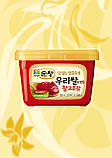 Паста з червоного перцю, Паста кочуджан, Kochujang pasta, Wonjo, 1кг, Корея, ЧЮм, фото 5