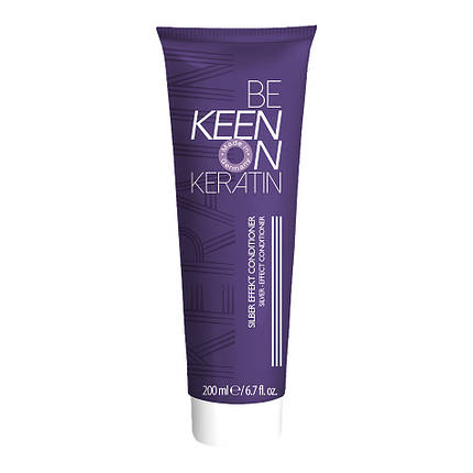 Кондиціонер волосся Keen Keratin Silver Effect Conditioner сріблястий ефект 200 мл, фото 1