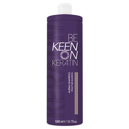 Шампунь для волосся Keen Keratin Aufbau Shampoo відновлювальний 1000 мл, фото 1