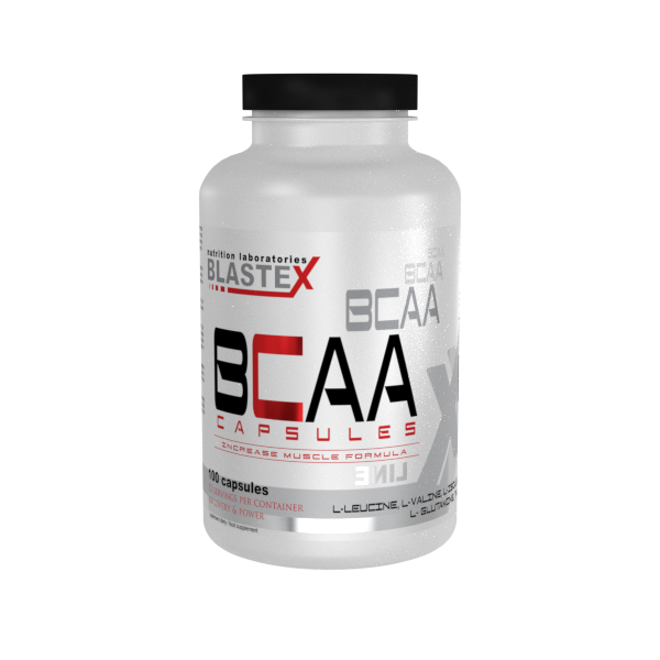 Амінокислоти (БЦАА) Blastex BCAA (100 капсул.)