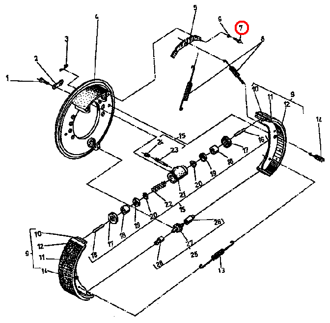 Болт M8x.6-88 БДС 832-82 213330 Балканкар ДВ1792
