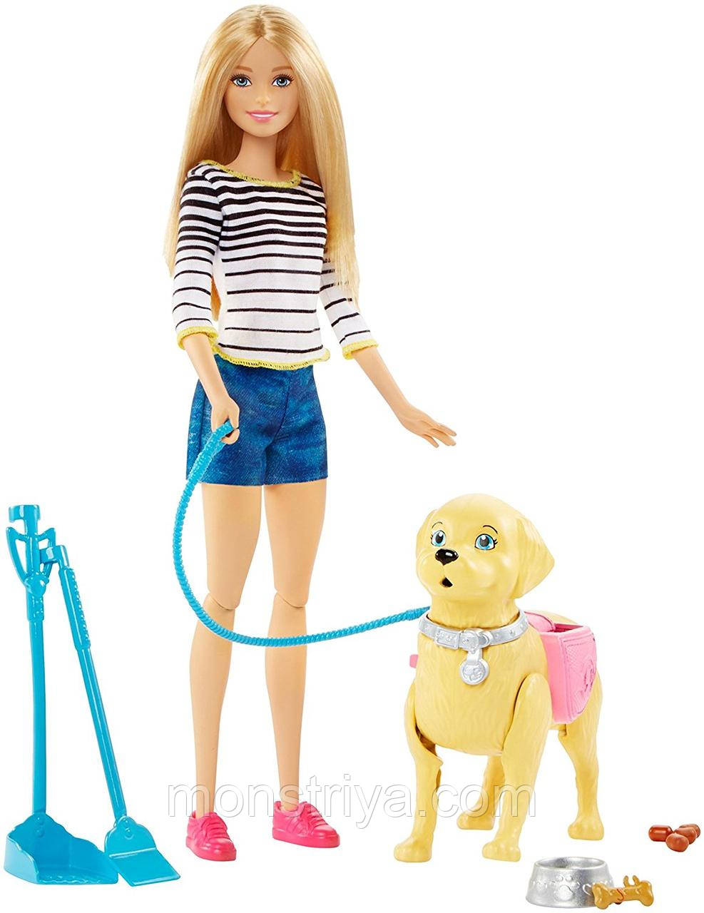 Лялька Барбі/Barbie із собачкою із серії Догляд за вихованцем, Київ