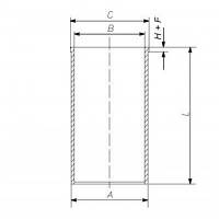 Гільза циліндра PERKINS 88.93 mm ПІДЛОЗІ (3.144, 4.192)