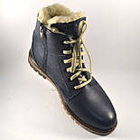 Сині зимові чоловічі черевики шкіряні на хутрі Rosso Avangard Whisper, фото 2