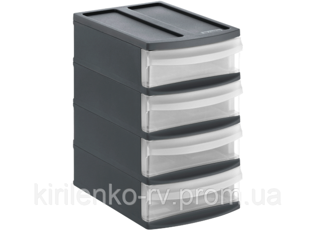 Комод пластмассовый на 4 ящика 86см (ID#630075355), цена: 957 ₴, купить ...