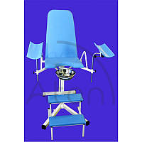 Кресло гинекологичнеское КГ-01, Гинекологическое кресло без регулировки высоты, Крісло гінекологічне оглядове