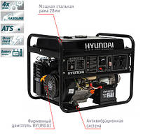 Купити бензиновий генератор HYUNDAI серії Home HHY 5000FE