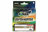 Плетеный шнур Power Pro Depth-Hunter Multicolor 0.19мм 150 м 13кг
