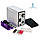 Фрезерний апарат фрезер Nail Drill Set ZS-701 65вт 35 000 обертів білий, фото 6
