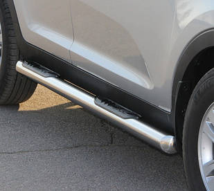 Підніжки, Труби з накладками на Nissan X-Tail T32 (c 2013---)