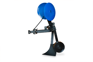 Картоплесаджалка КСОП - 1 (AGROMARKA) для мотоблока оборотна з опорним колесом