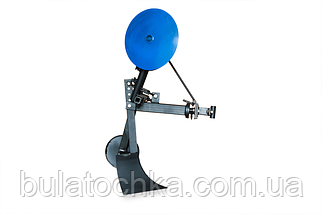 Картоплесаджалка КСОП - 1 (AGROMARKA) для мотоблока оборотна з опорним колесом, фото 3