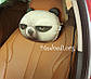 Подушка панда, підголівник для авто, 3 D принт, фото 2