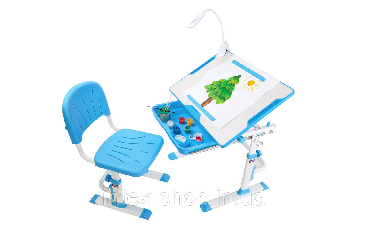 парта, що росте, для дому Cubby KARO Blue