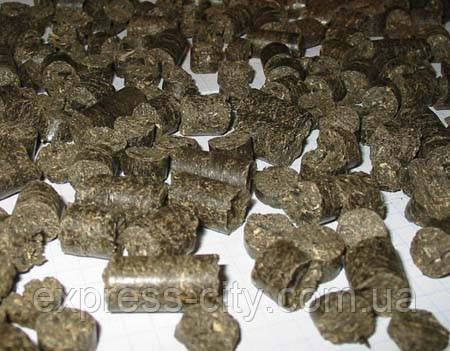 Пелет з лушпиння ( лушпиння )соняшника. ( біг-бег ) Мікс 50%/50%