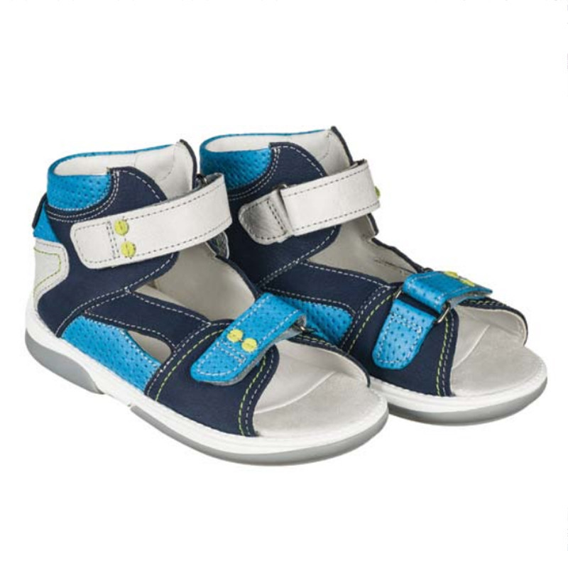 Ортопедичні босоніжки дитячі Memo Monaco 1DA Блакитні, фото 1