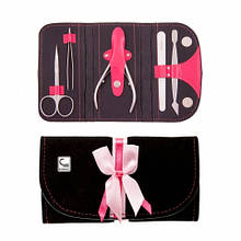 Манікюрний набір "Гаманець-Бантик" Сталекс MS-02/1 (5 предметів)