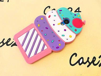 Гумовий 3D чохол для Meizu M2 (M2 Mini) Ice cream