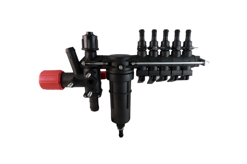 Регулятор тиску на обприскувач 5-секційний