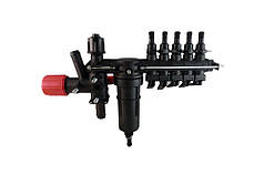 Регулятор тиску на обприскувач 5-секційний