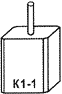 Щітки ЭГ71 6,3х8,0х25 726-04 к1-1 5в 90